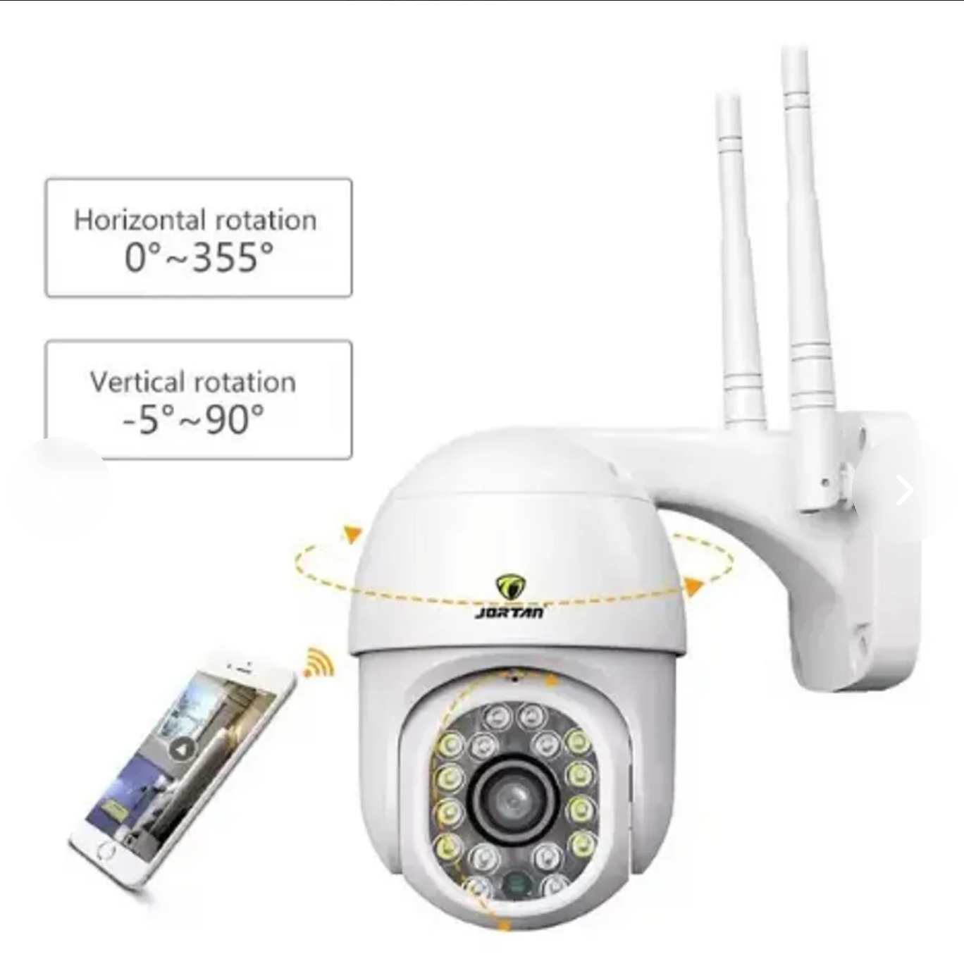 Cámara Domo Seguridad WiFi Full Smart IP66