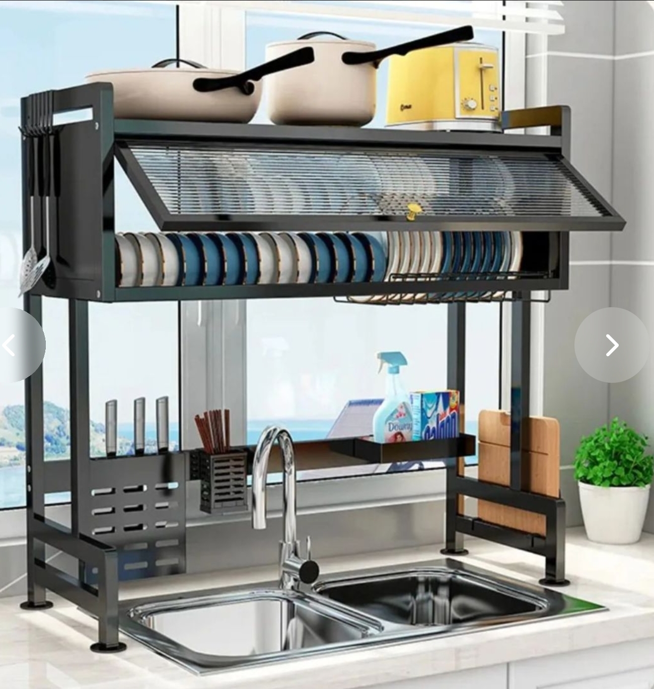 Escurridor de Platos 1 Nivel 65 cm
