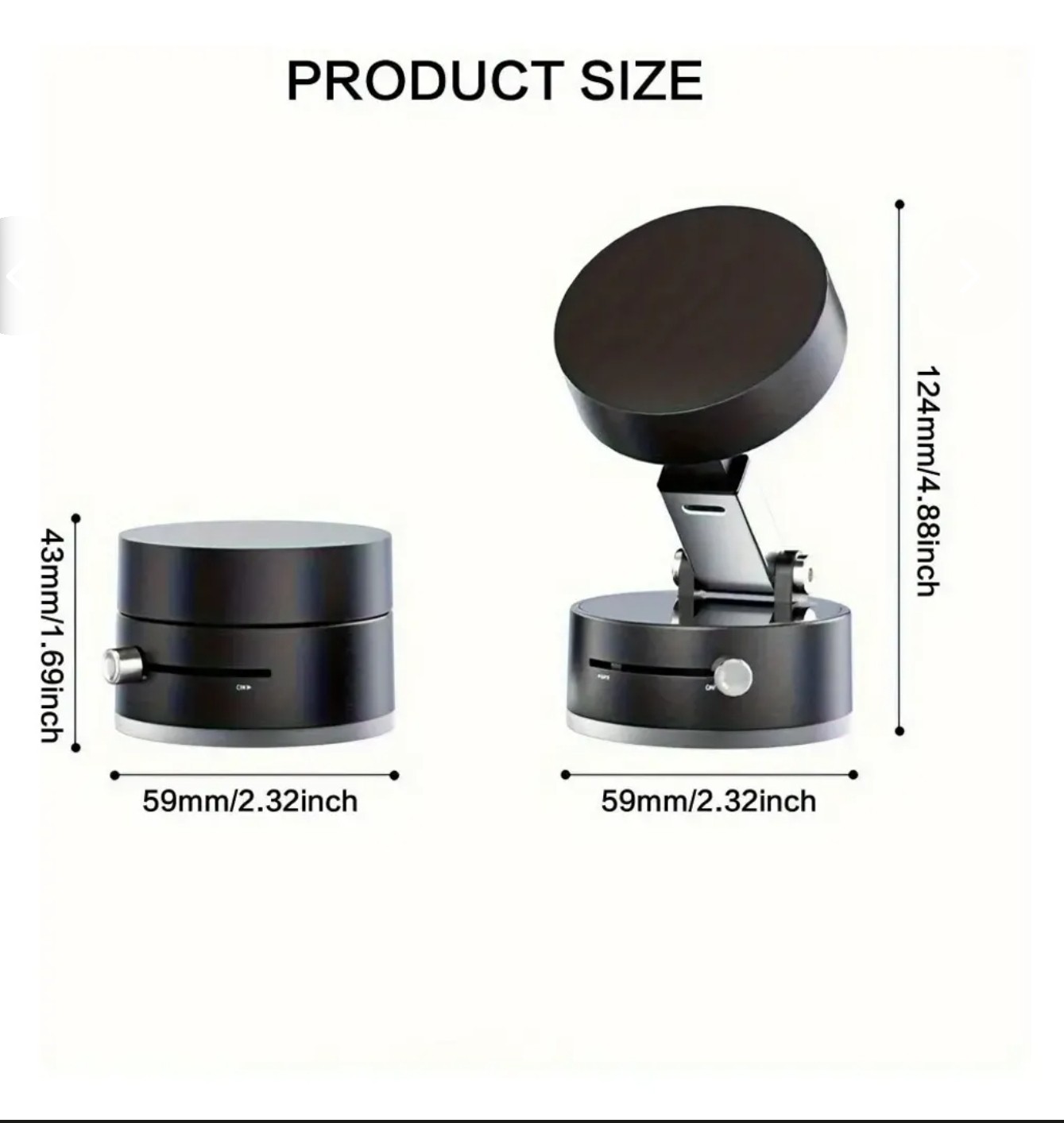 Holder Soporte Celular Magnetico Portatil Ventosa Fuerte