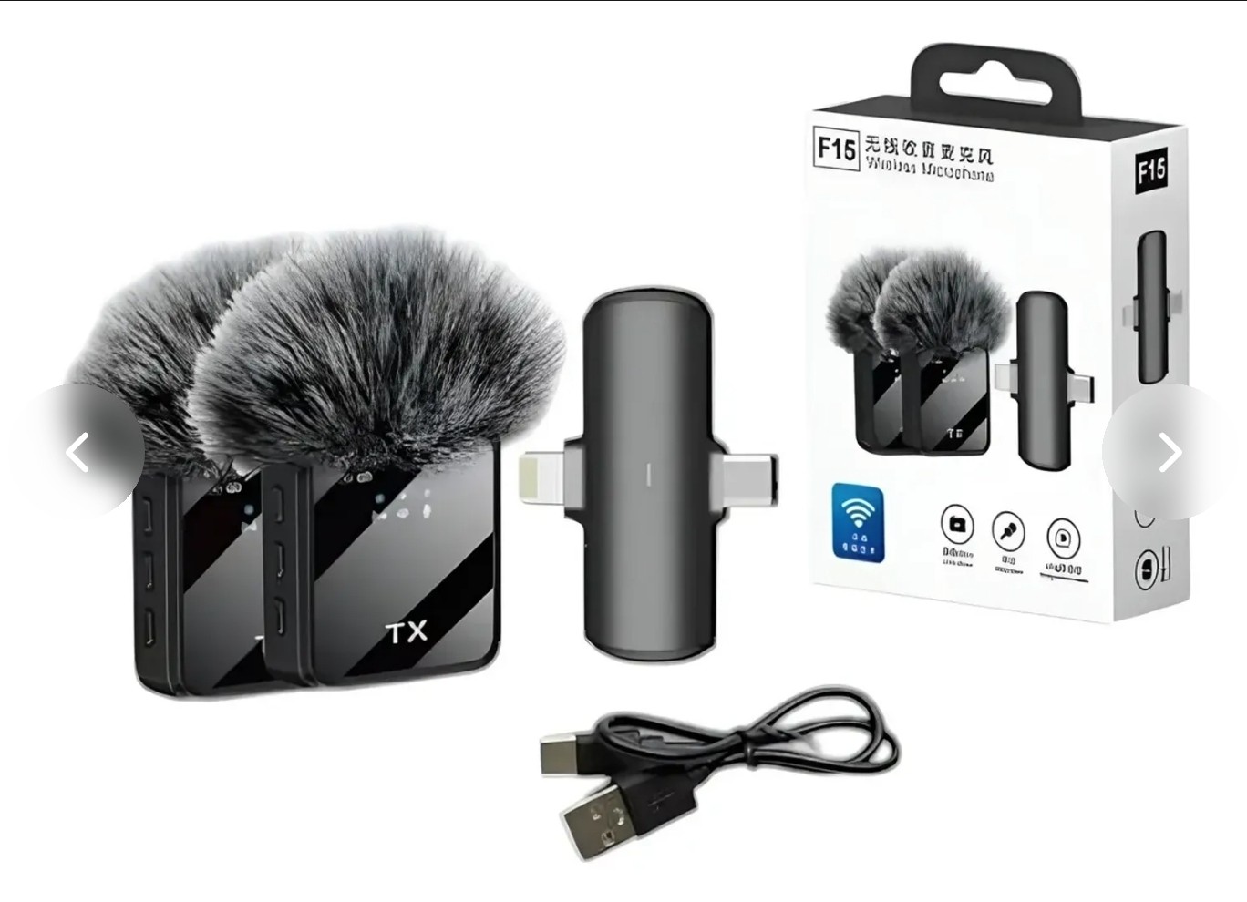 Microfono Solapa Inalambrico para Celular