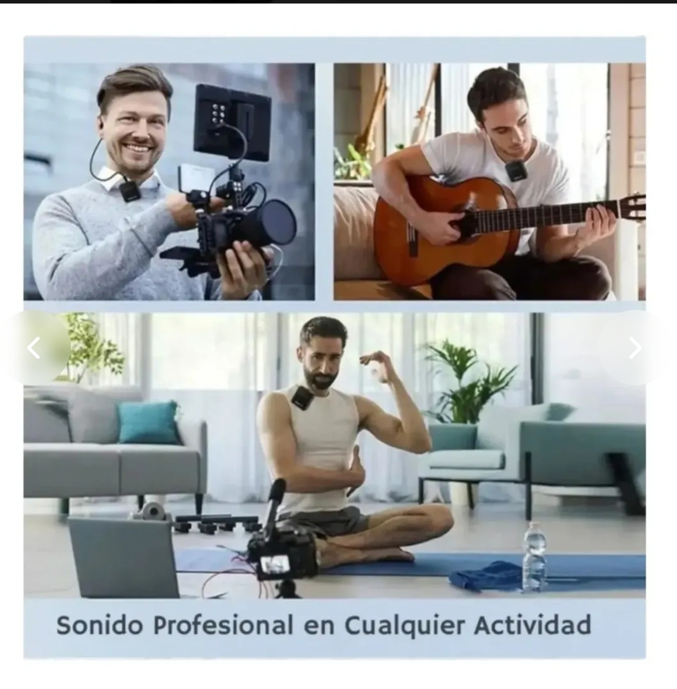 Microfono Solapa Inalambrico para Celular
