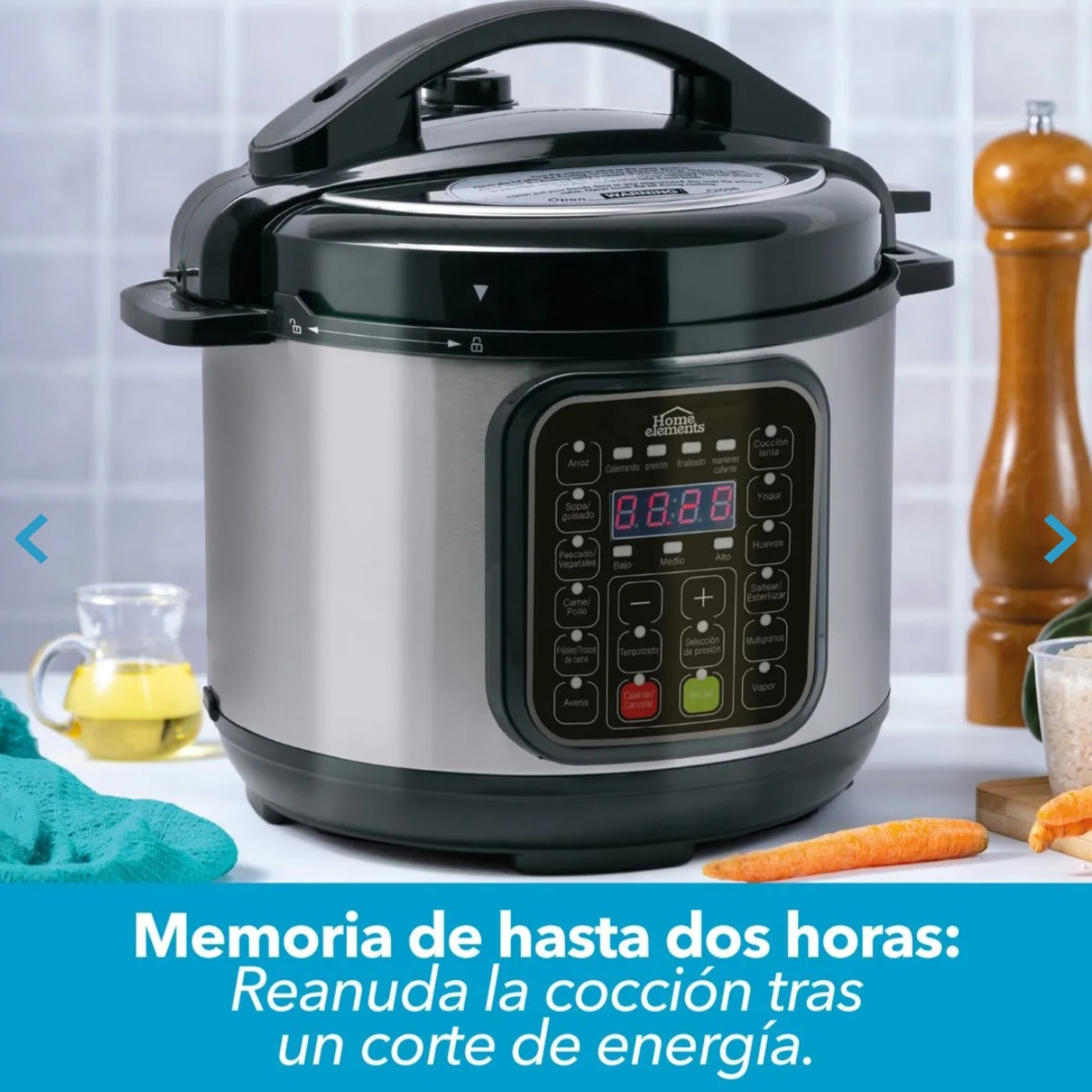 Olla Multifuncional de 12 Funciones - 4 Litros
