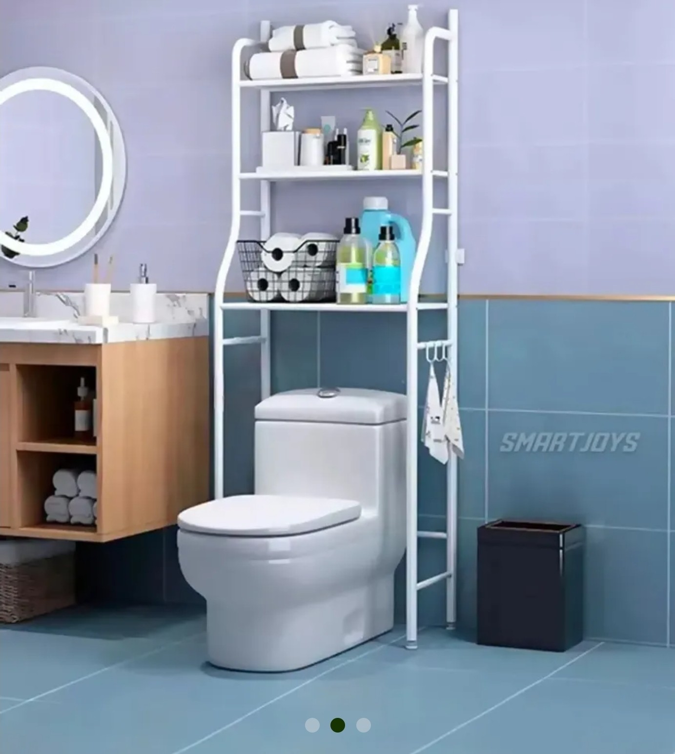 Organizador de Bano Metalico
