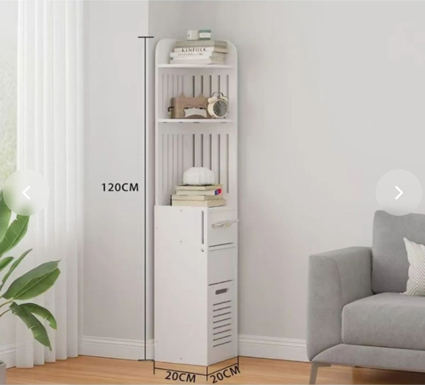 Organizador Estante Vertical Multiples Compartimientos PRLA-980