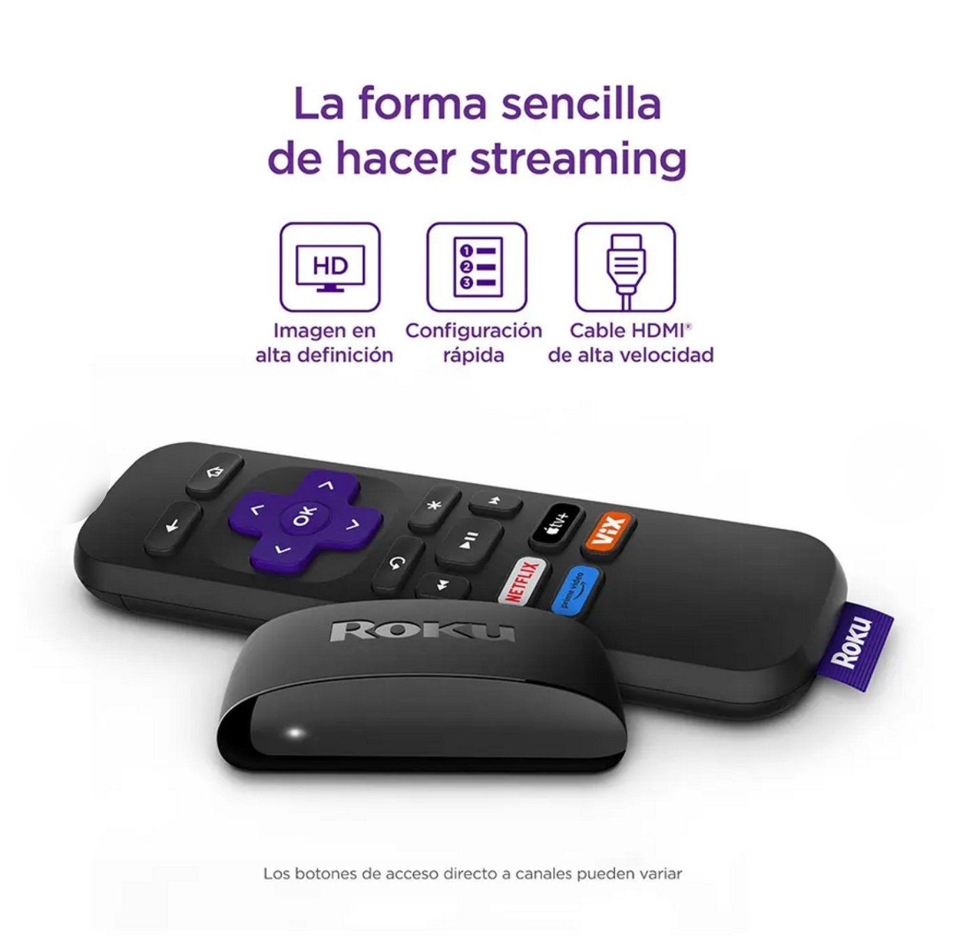 Smart TV Box Express Estandar HDMI Digital Roku